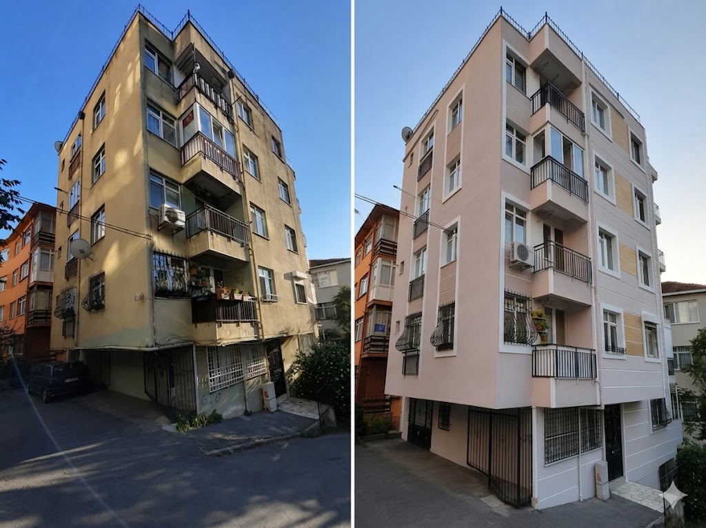 Dış Cephe Önce Sonra