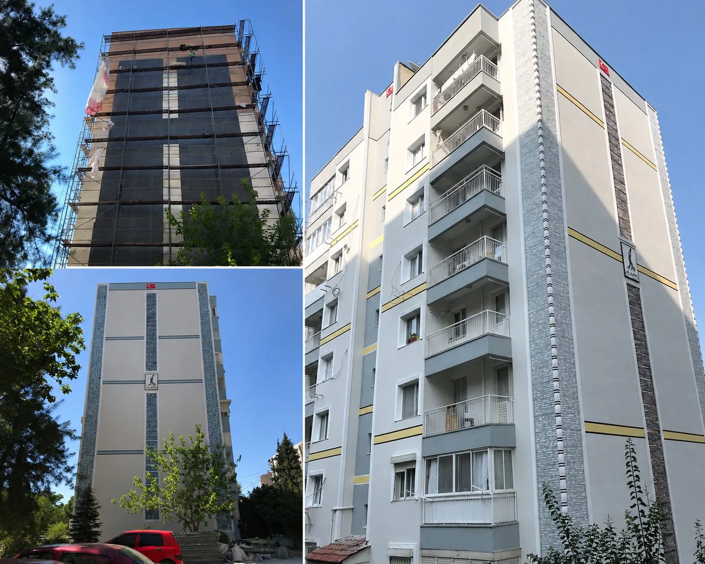 Dış Cephe Mantolama Önce Sonra