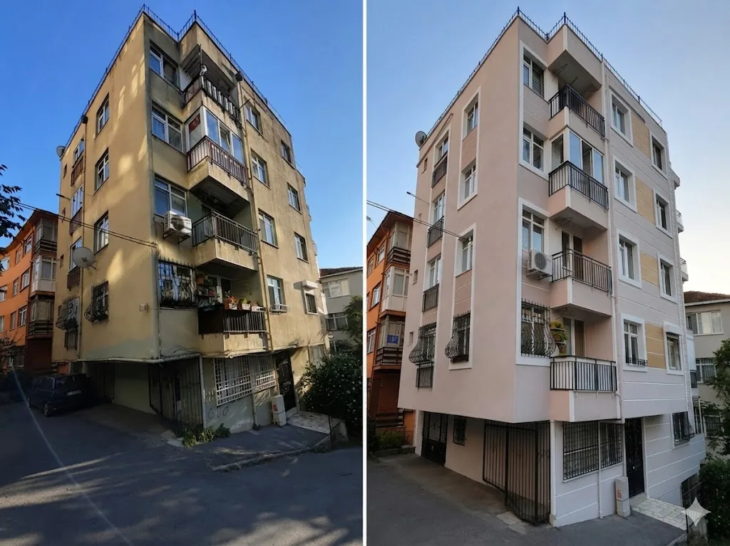 Dış Cephe Önce Sonra