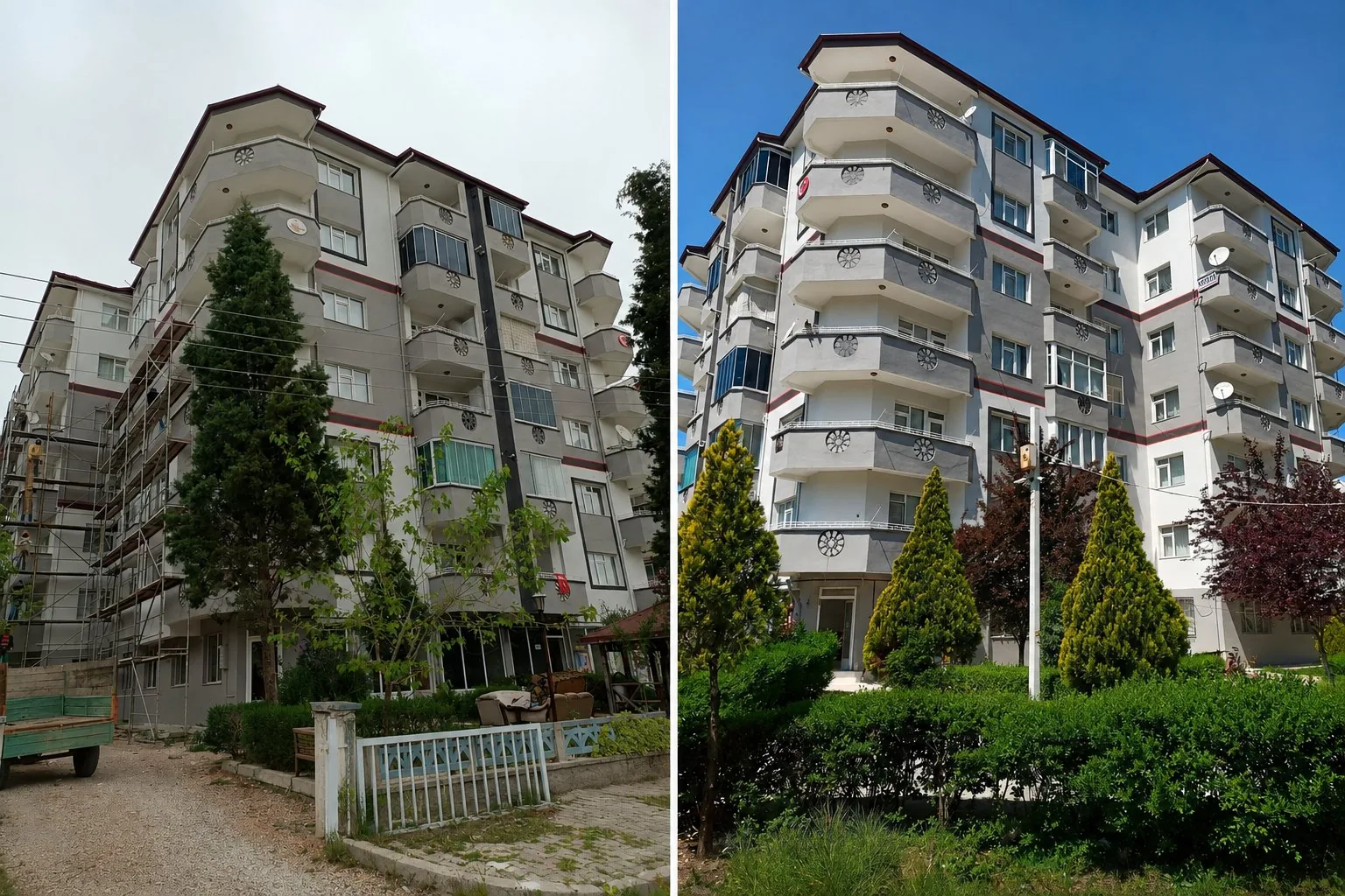 Site Öncesi Sonrası
